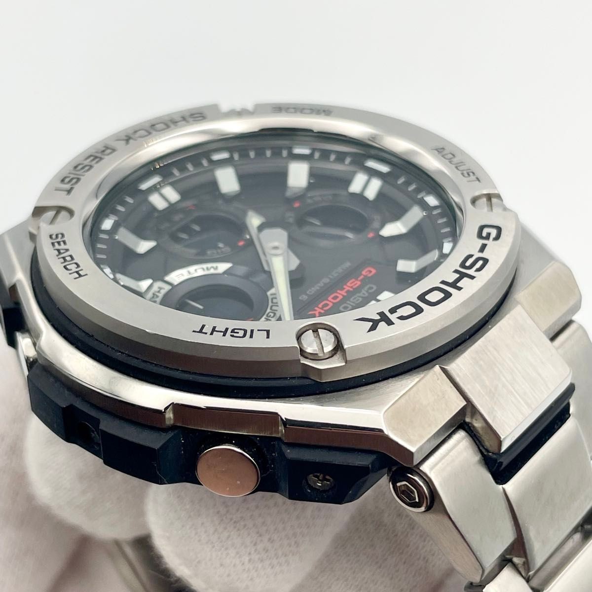 Condition CASIO G SHOCK GST W110D 1AJF Radio Solar Working Watch