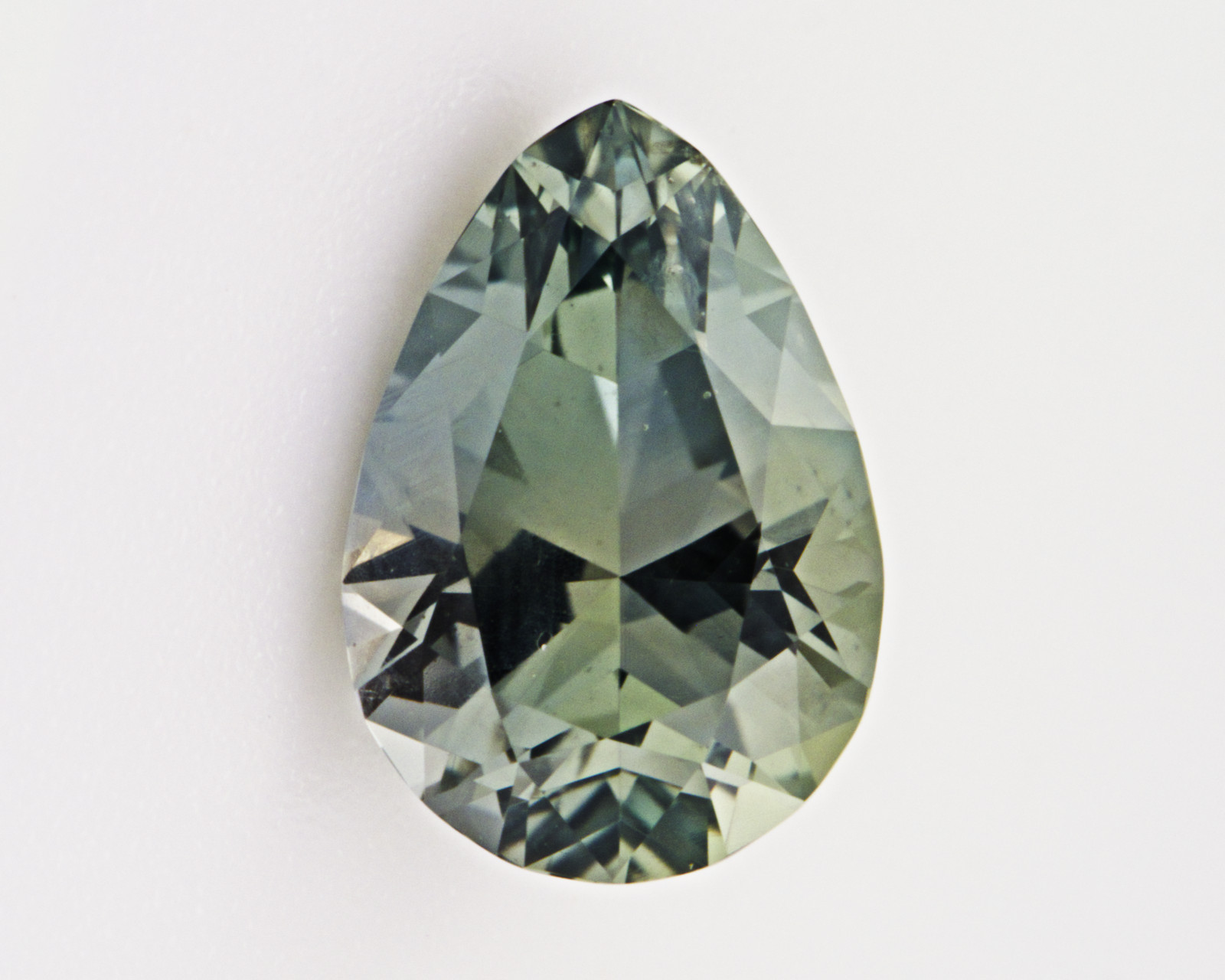 1.83ct Montana Sapphire 8.7×6.0x4.4mm pear, American mined & American cut