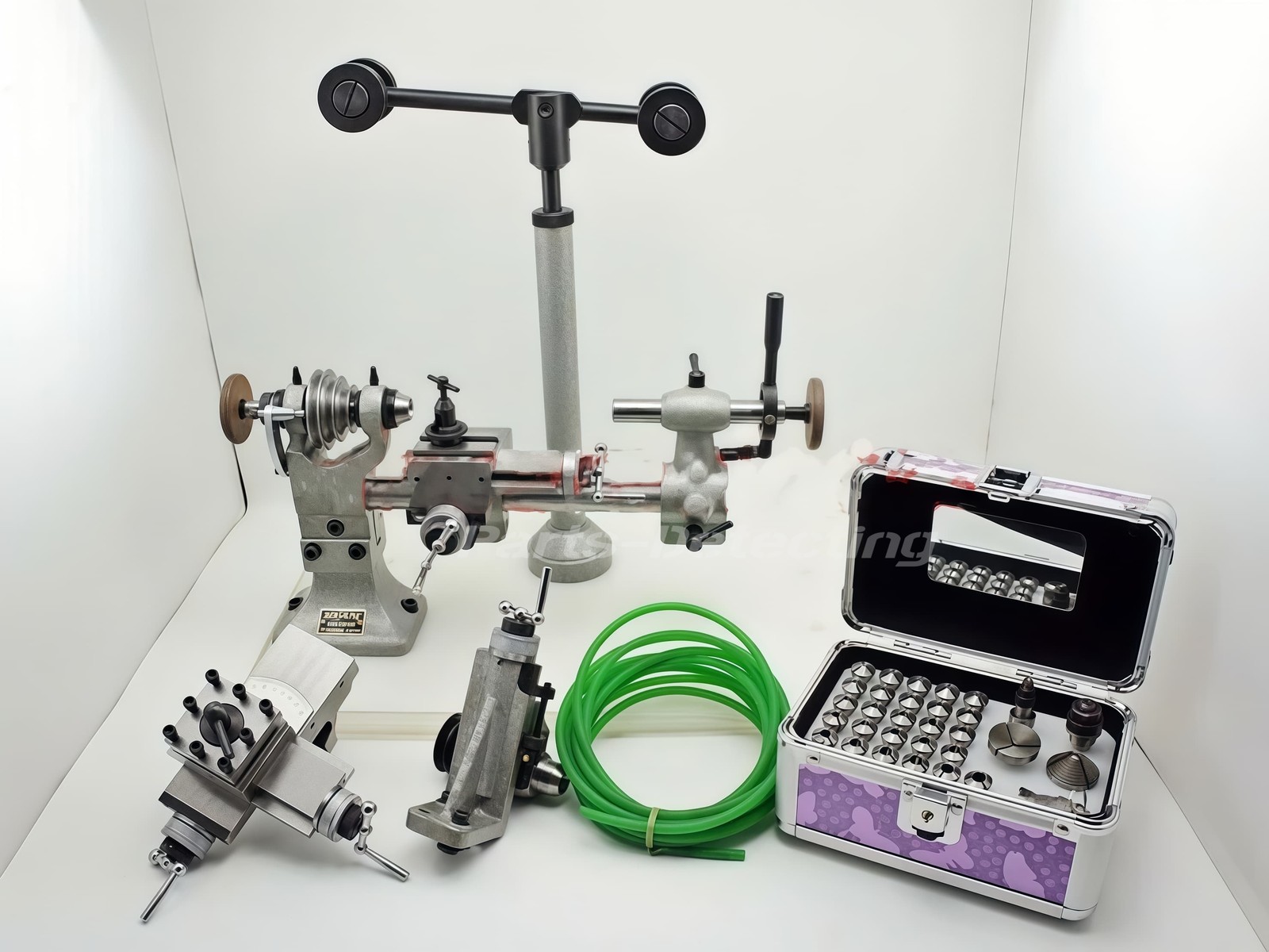 1Set Unused Mini 8.0mm Precision Watchmaker Lathe New