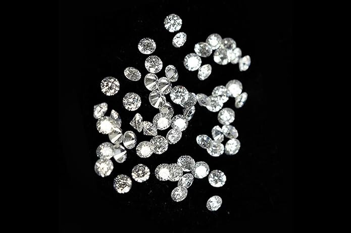 0.20ct Natural Loose Diamond Round Brilliant Cut I-J Color I2-I3 Clarity 100Pc