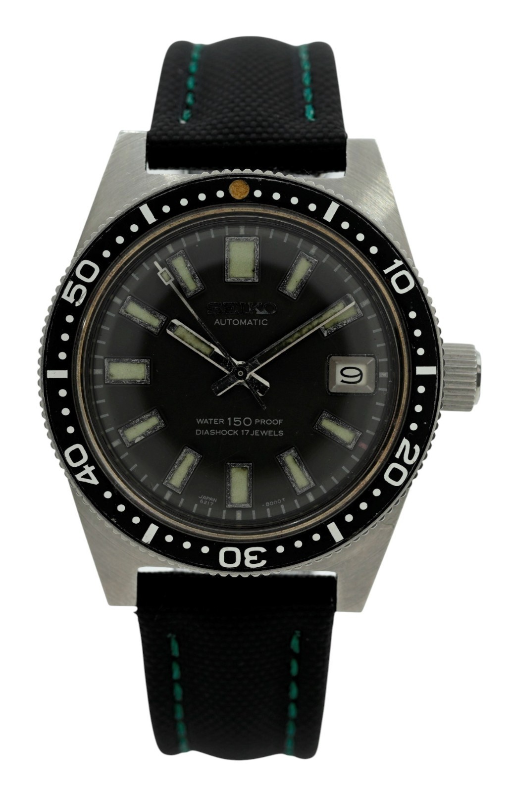 Seiko 38mm Men’s 62MAS Big Crown First Diver Watch March 1967 Dolphin 6217-8001!