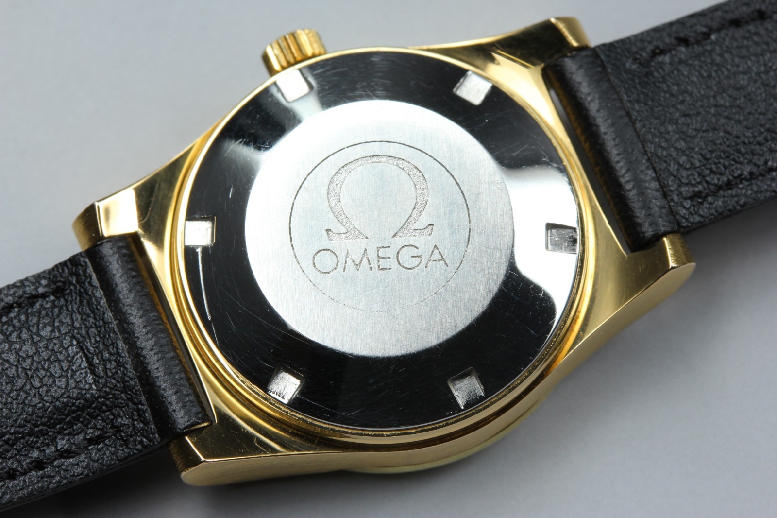 READ! Vintage 1973 OMEGA Geneve Cal.684 Automatic Date Gold 26mm Womens Watch