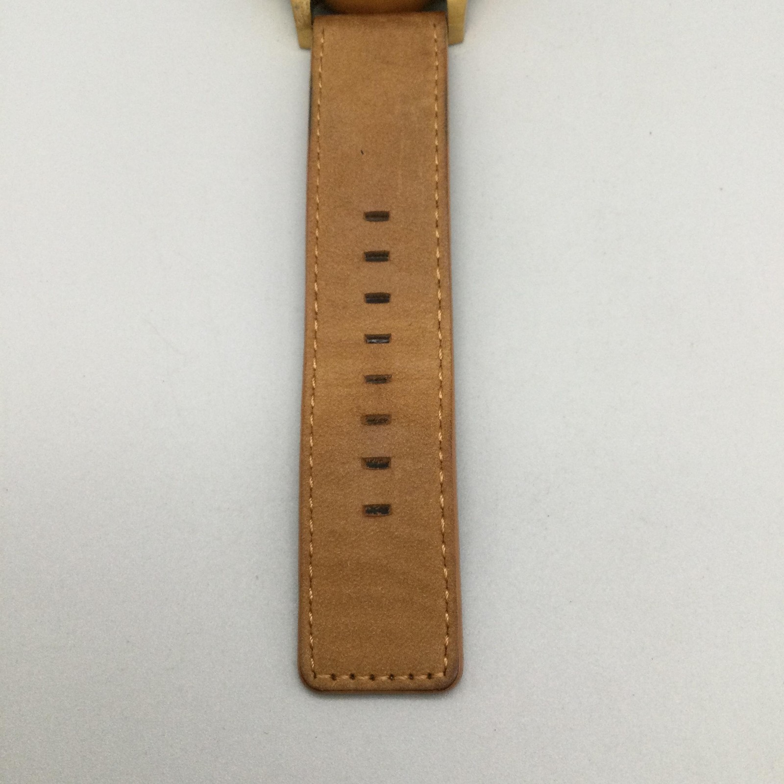 Heritor Mens Watch 45mm Gold Tone Black Dial Brown Leather Automatic Day Date