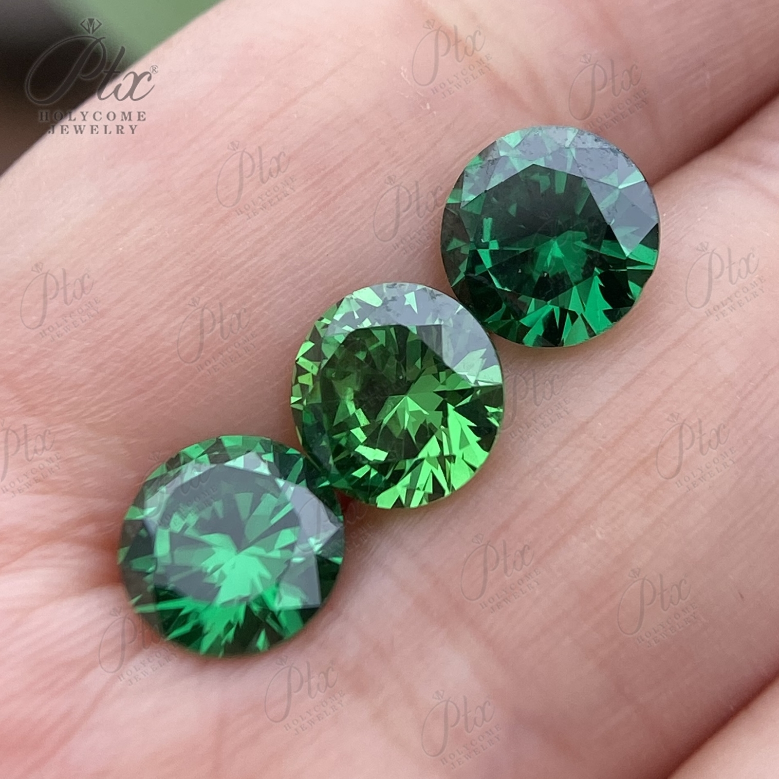 1mm~8mm Round Loose CZ Stone Cubic Zirconia Various Color 5A for Jewelry Making