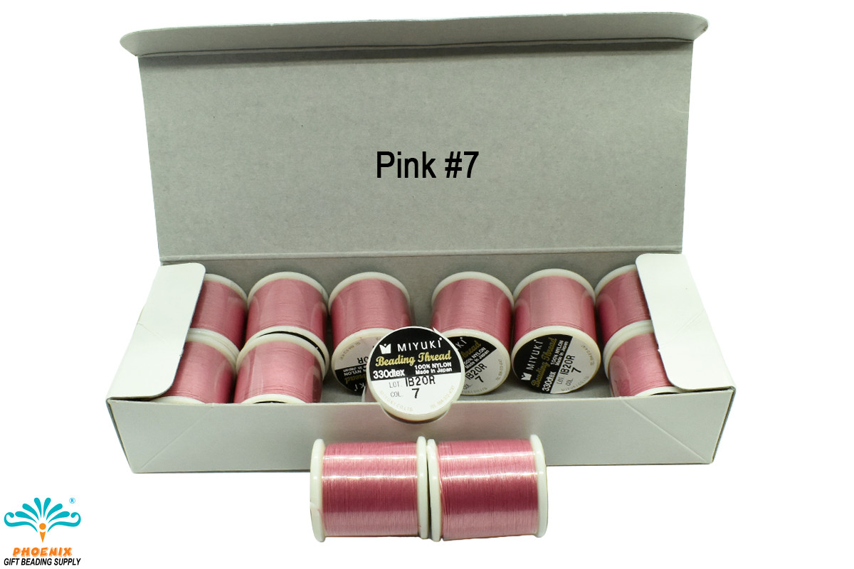 Miyuki Beading Threads 50M&Extra Fine Beading Needles – Sold per spool&per Pack