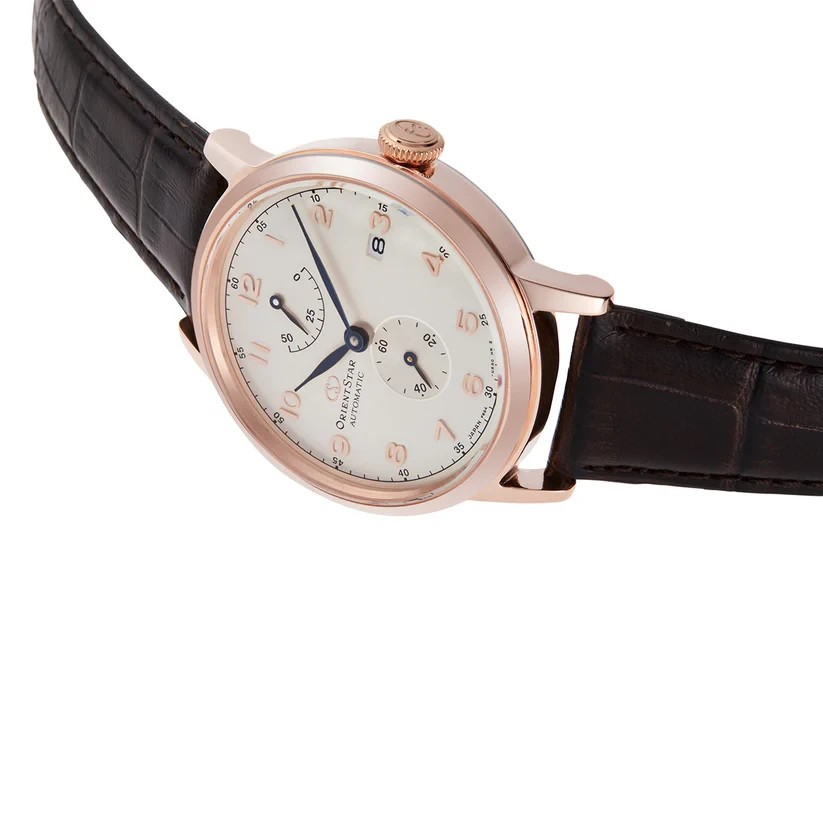 Orient Star Heritage Gothic 50h Small Seconds Automatic Rose Gold RE‑AW0003S
