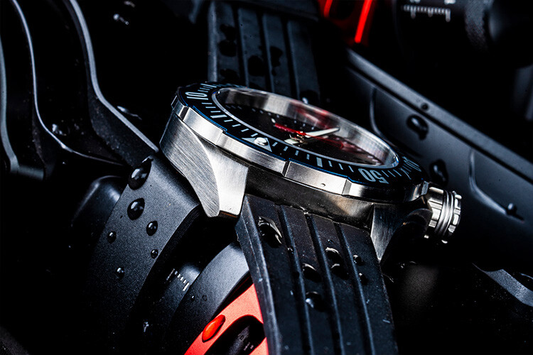 Heimdallr Sharkey Frogman Miyota Diver 200M Automatic Watch Helium Valve 42mm C3