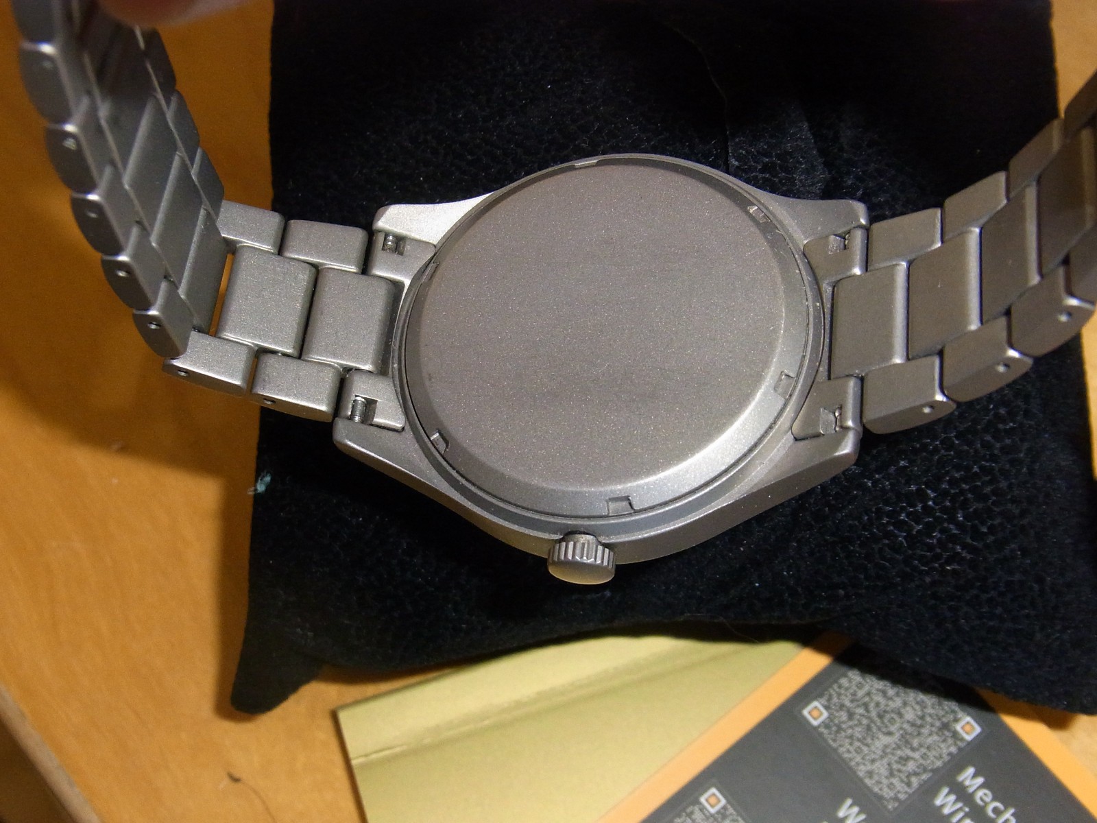 BERNY Full Titanium Automatic Watch for Men Sapphire AR Coated 10Bar