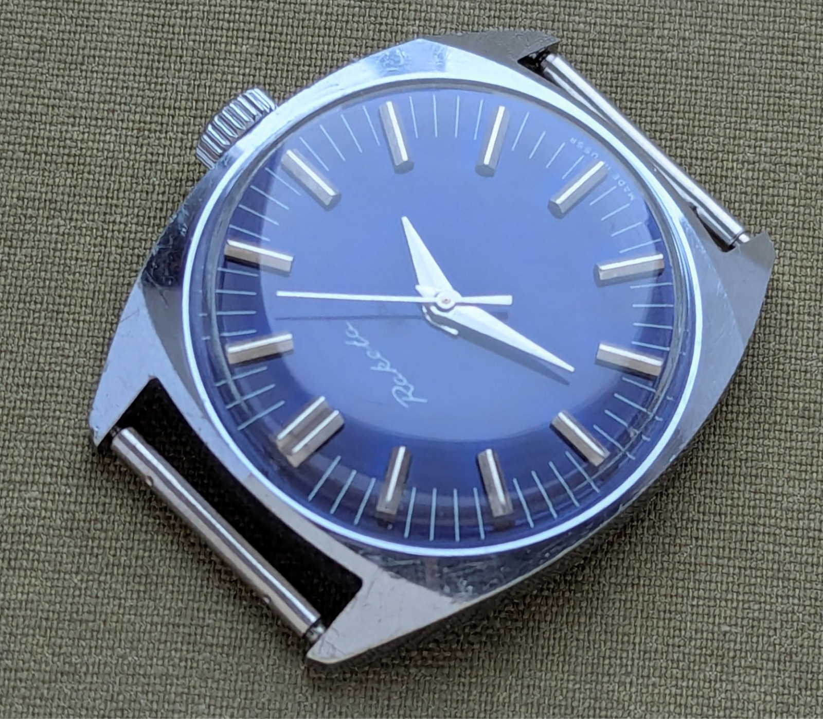 soviet-era Raketa cal.2609.НП by PChZ vintage mens watch ussr made