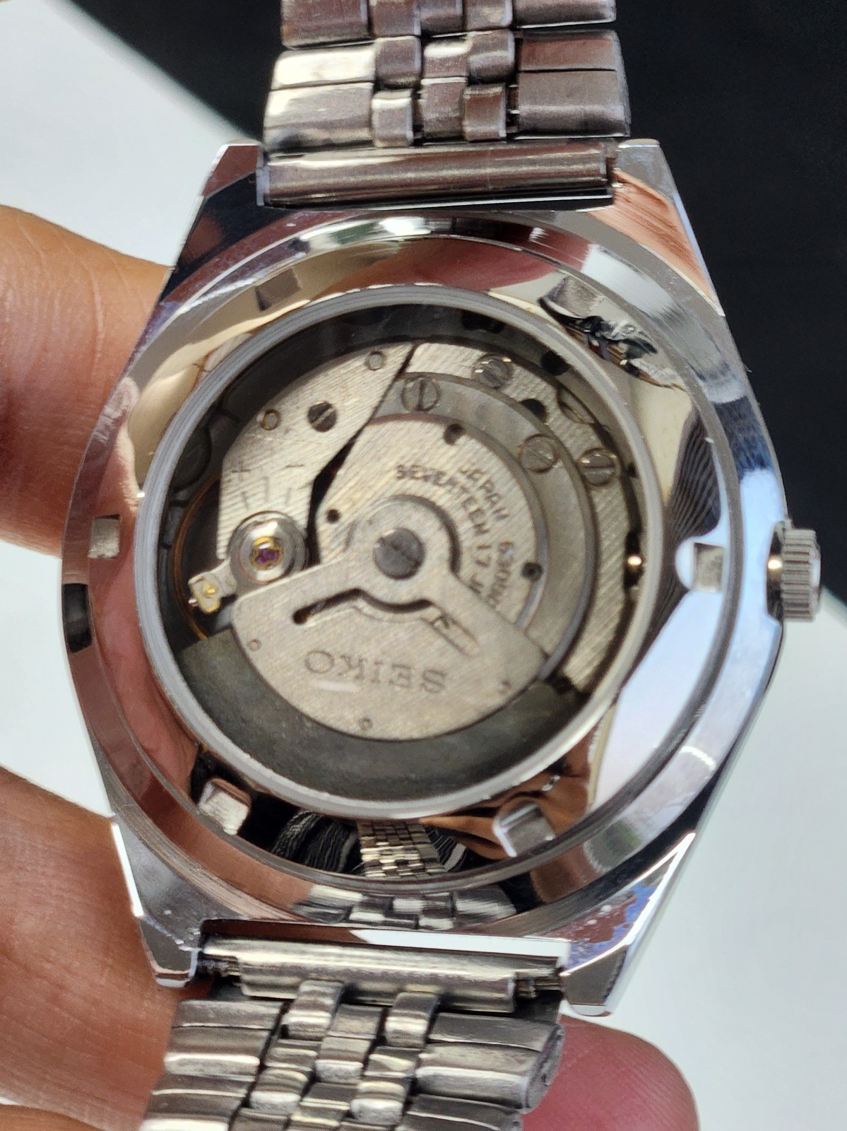 Vintage Seiko 5 Automatic 6309 17 Jewels Gentlemen’s Wrist Watch-Free Shipping