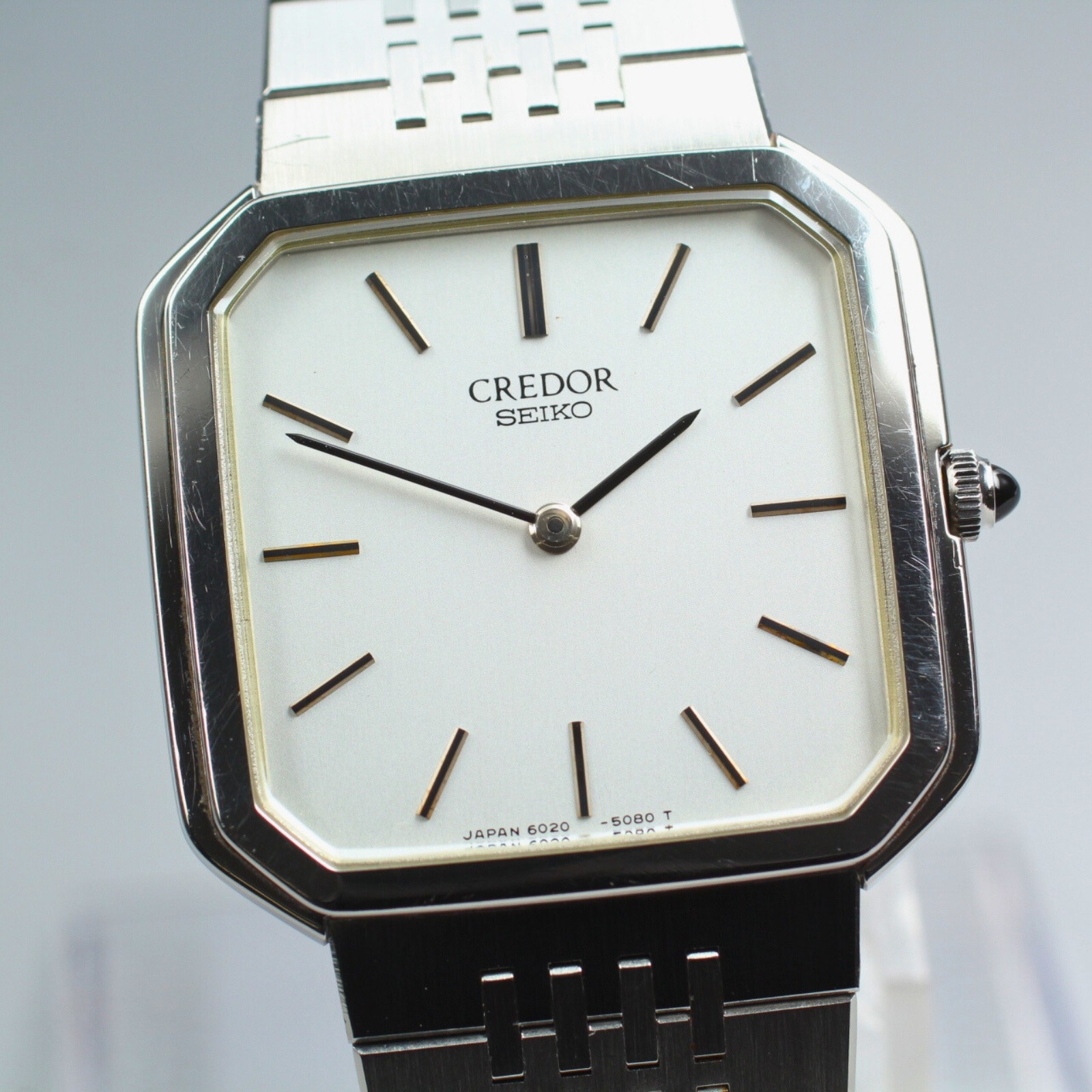 Vintage 1989 SEIKO CREDOR 6020-5070 Men’s Quartz Watch 39mm