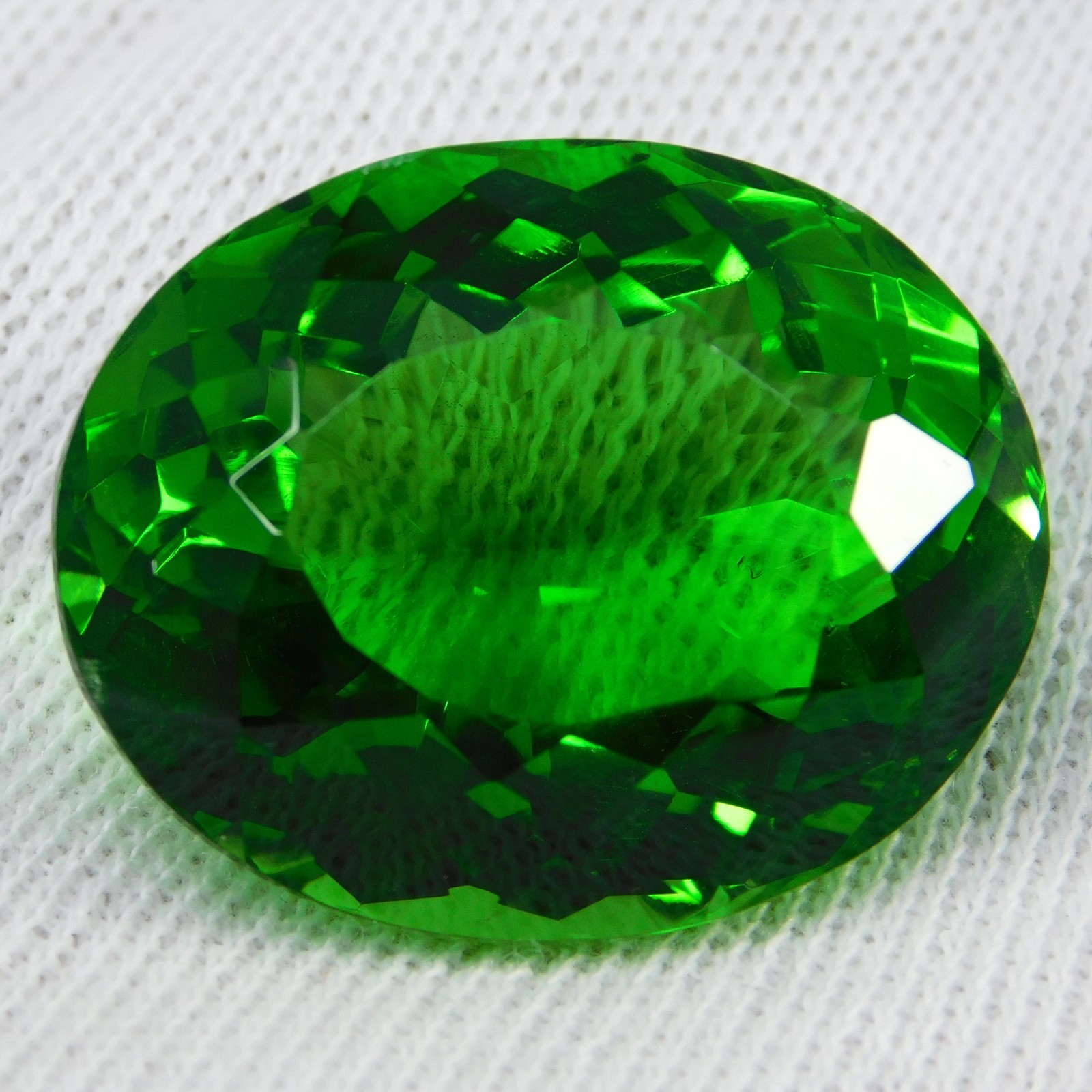 Certified 120 Ct+ Natural Tsavorite Green Garnet Stunning Oval Cut Gemstone