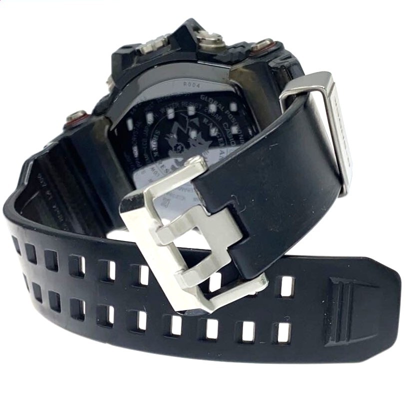 Casio G-Shock Rangeman GPR-B1000-1JR Solar GPS Digital Watch Black Resin Used