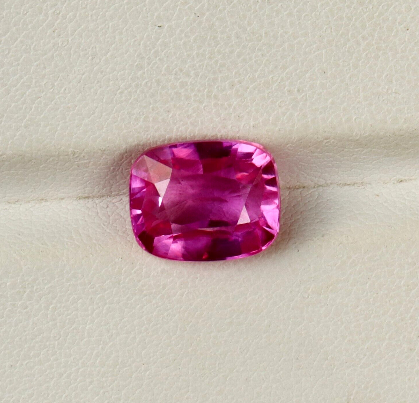 Pink Spinel 7.55 Ct Certified Loose Gemstone Best Offer Gift Cushion Cut Natural