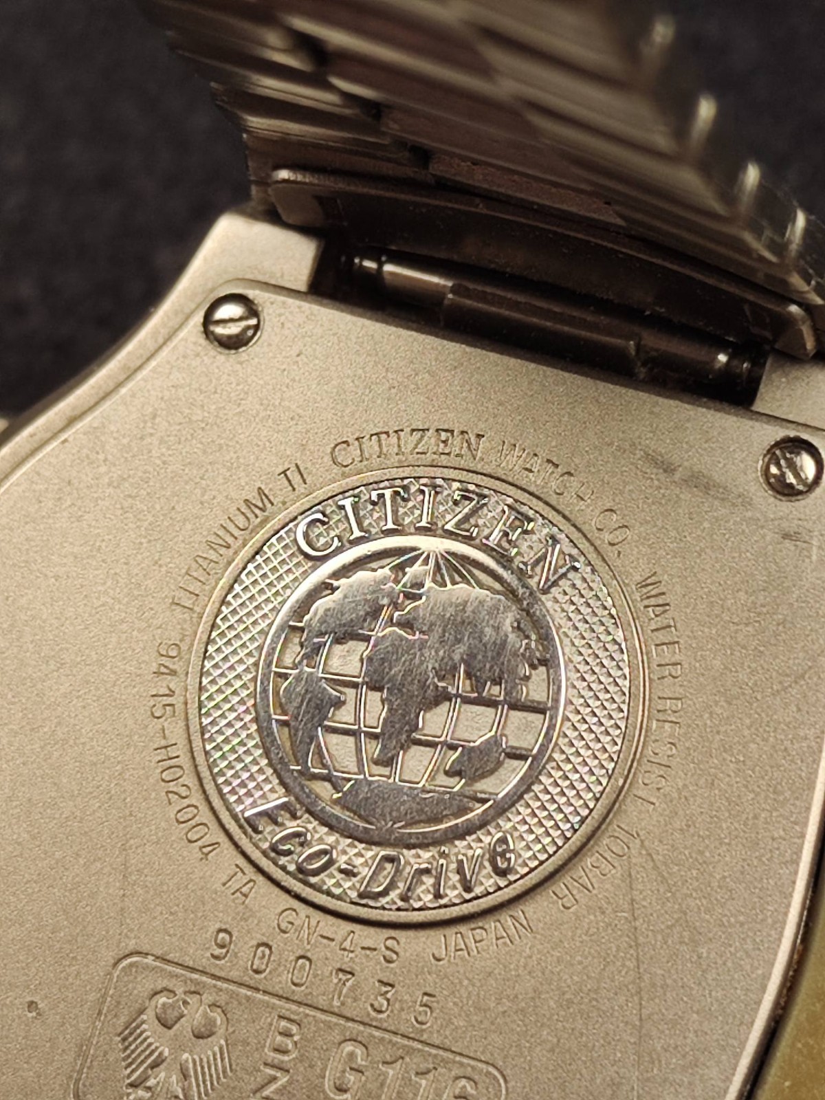 Citizen Eco-Drive 9415-H02004 TA Vintage Titanium Radio-Controlled Men’s Watch