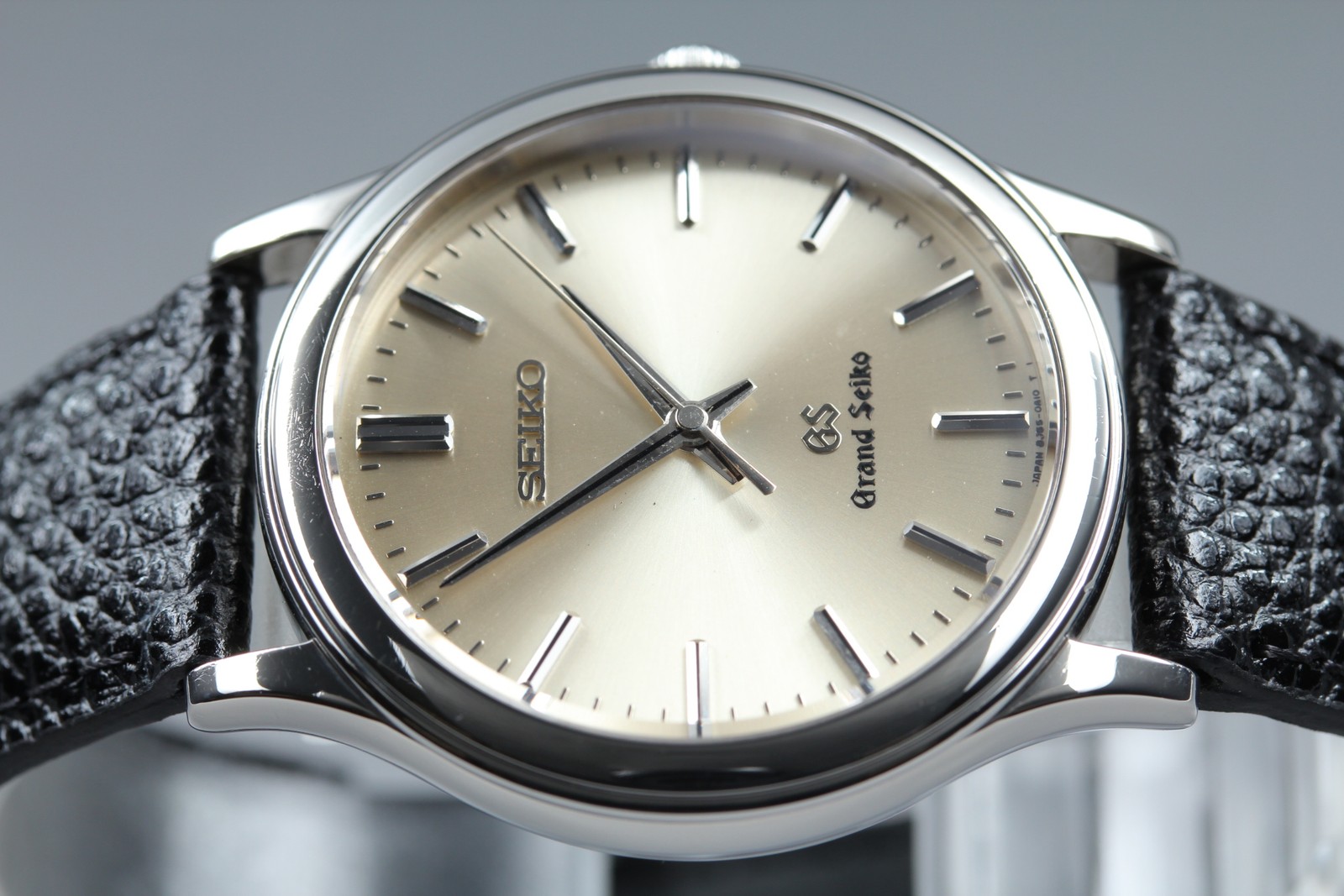 SEIKO Grand SEIKO GS 8J55-0A10 Silver Black 34mm Quartz Men’s Watch