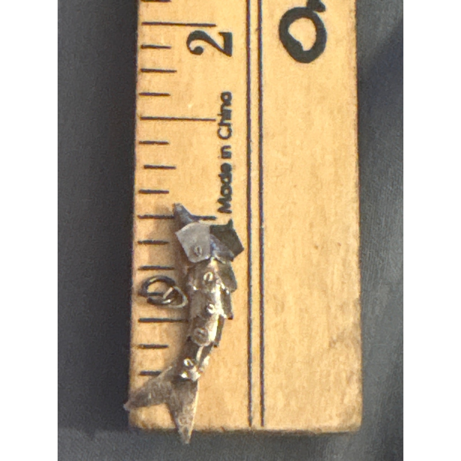 Articulating fish sterling silver 925 Made in Peru