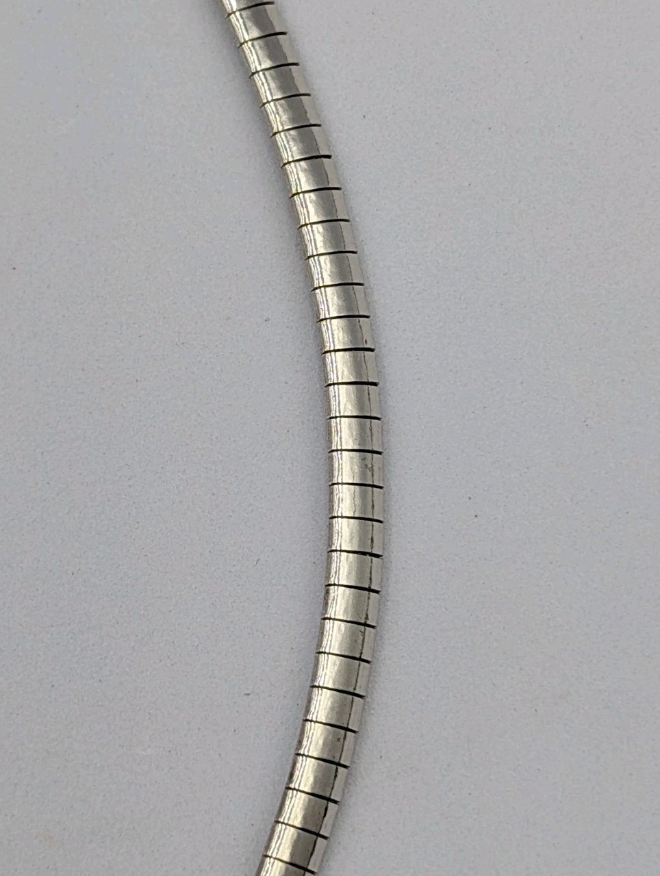 By RCI Vintage Sterling Silver 4mm Omega Italian Chain 925 Necklace 18″ – 20.1g
