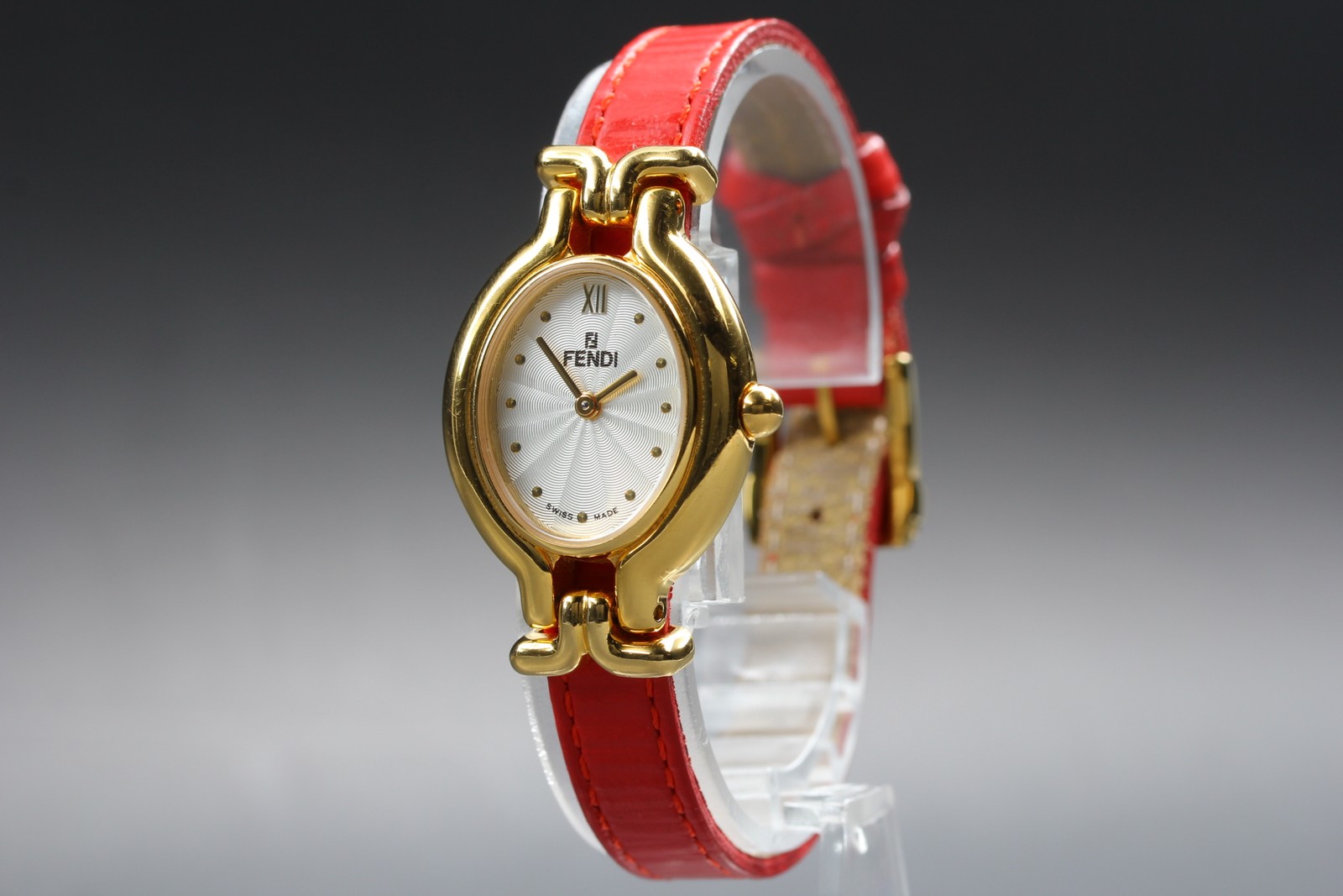 [Near MINT w/Box] FENDI 640L 6colors Change Belts Chameleon Quartz Women’s Watch