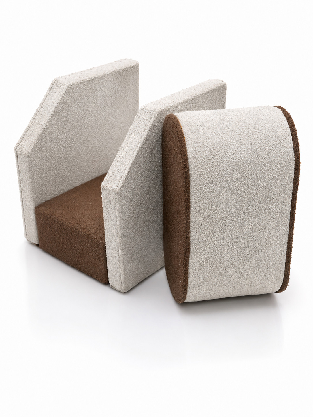 Grey /Brown Watch Display Stand And Pillow Good For Retail Or Home Use