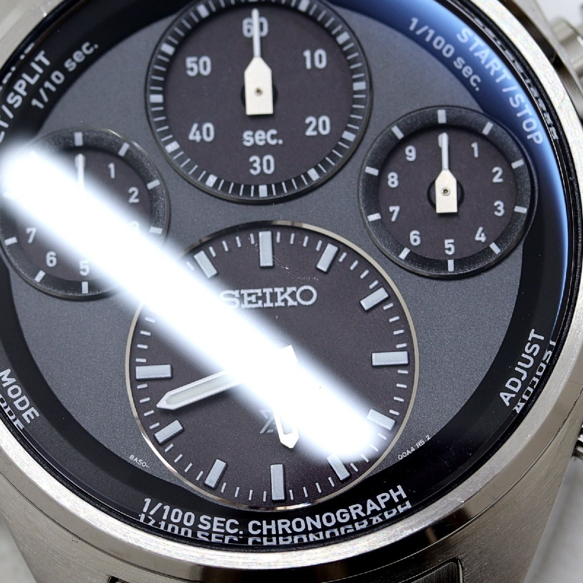 Seiko Prospex Speedtimer SBER003 8A50 00A0 Wristwatch Chronograph Quartz Men’s