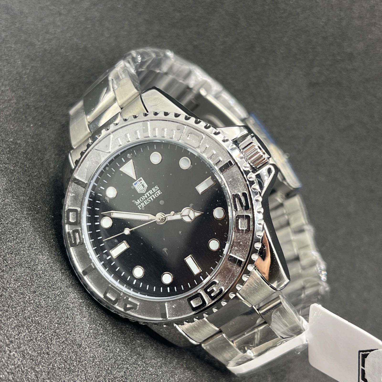 Montres Prestige X Invicta Men’s Watch 43mm Stainless Steel Black Dial New