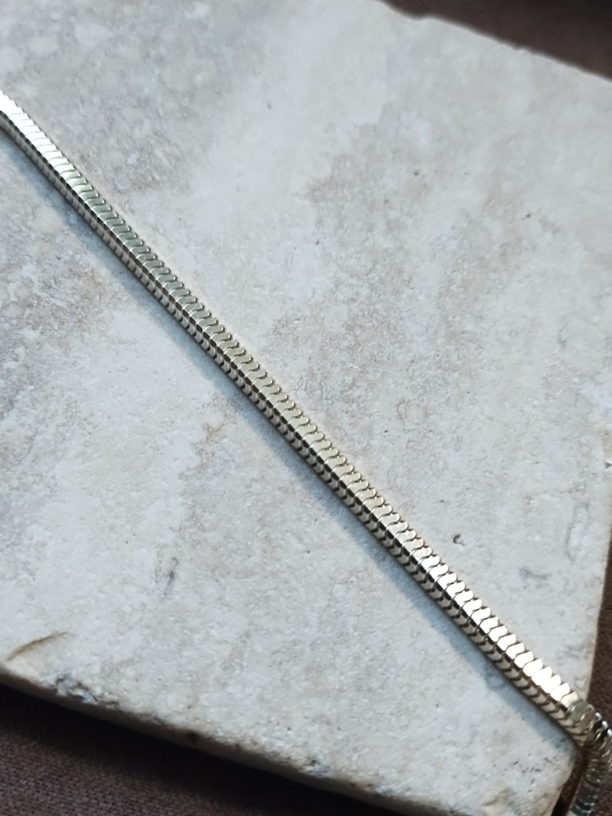 Milor Italy Snake Chain Necklace 16” Sterling Silver 925 13g 3.25mm