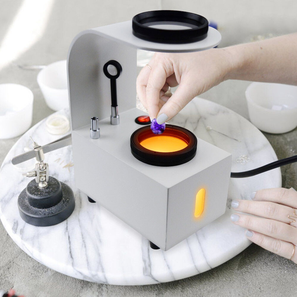 Desktop Polariscope Built-in LED Gemstone Jeweller Tester Tool