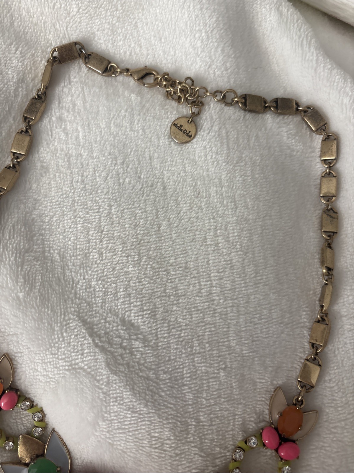 Stella & Dot Tropicana Statement Necklace – Bright and Beautiful!