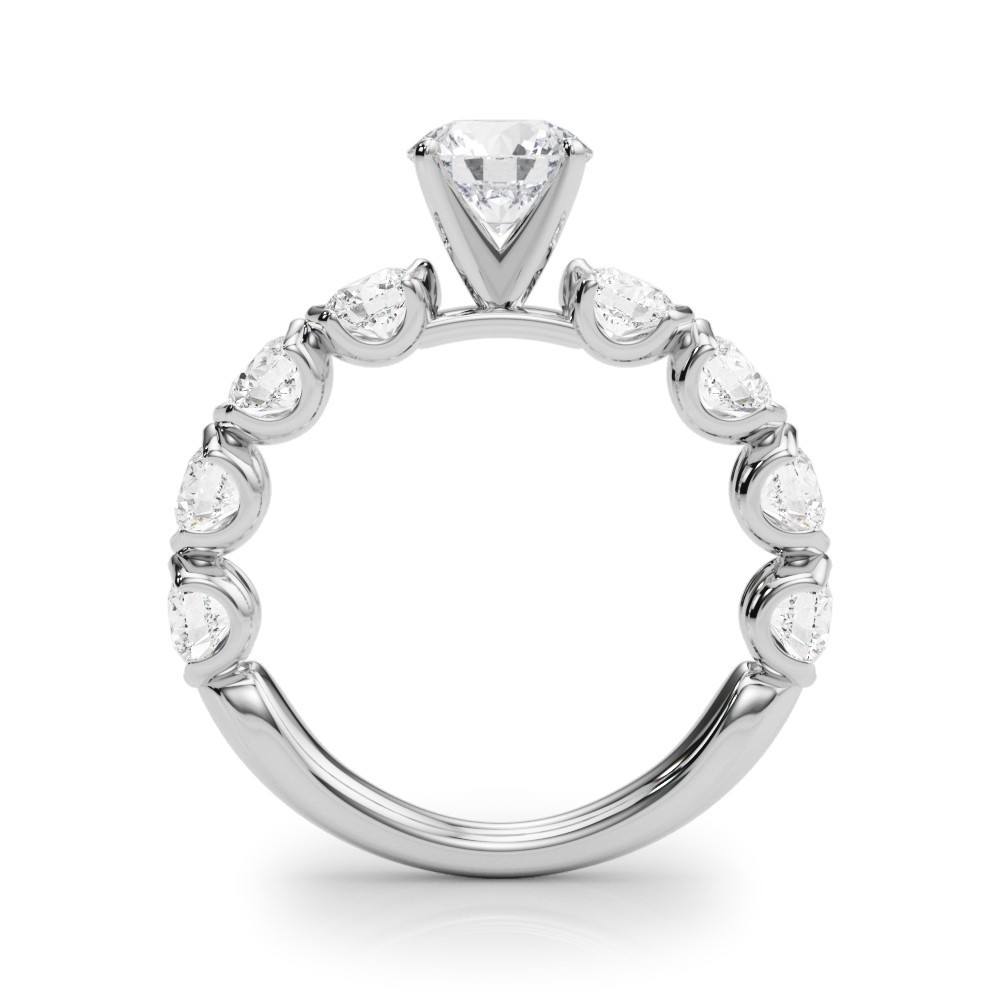 Stunning Solitaire Engagement Ring VS F 1.80-3.40 Ct Lab Grown Diamond 14K Gold