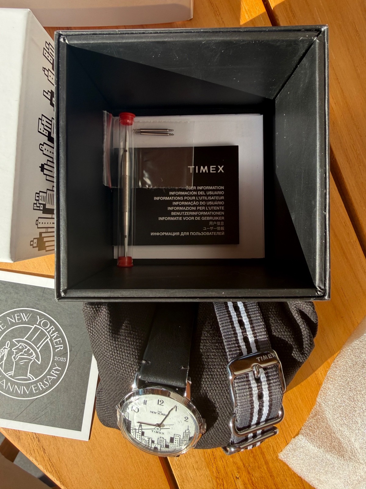 Timex x The New Yorker 100th Anniversary Marlin Hand-Wind 34mm — Limited Edition
