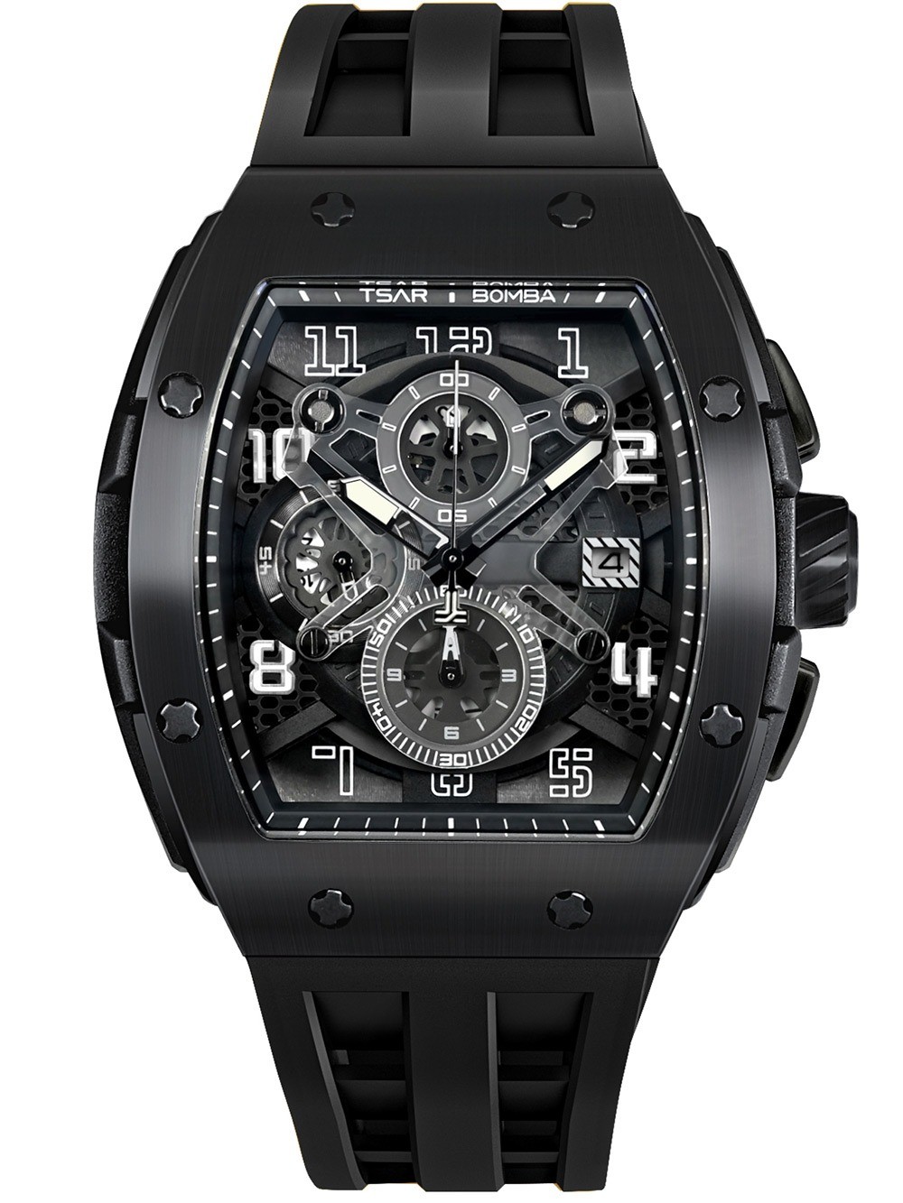 Tsar Bomba TB8211Q-04 Mens Watch Elemental Chronograph 52mm 5ATM