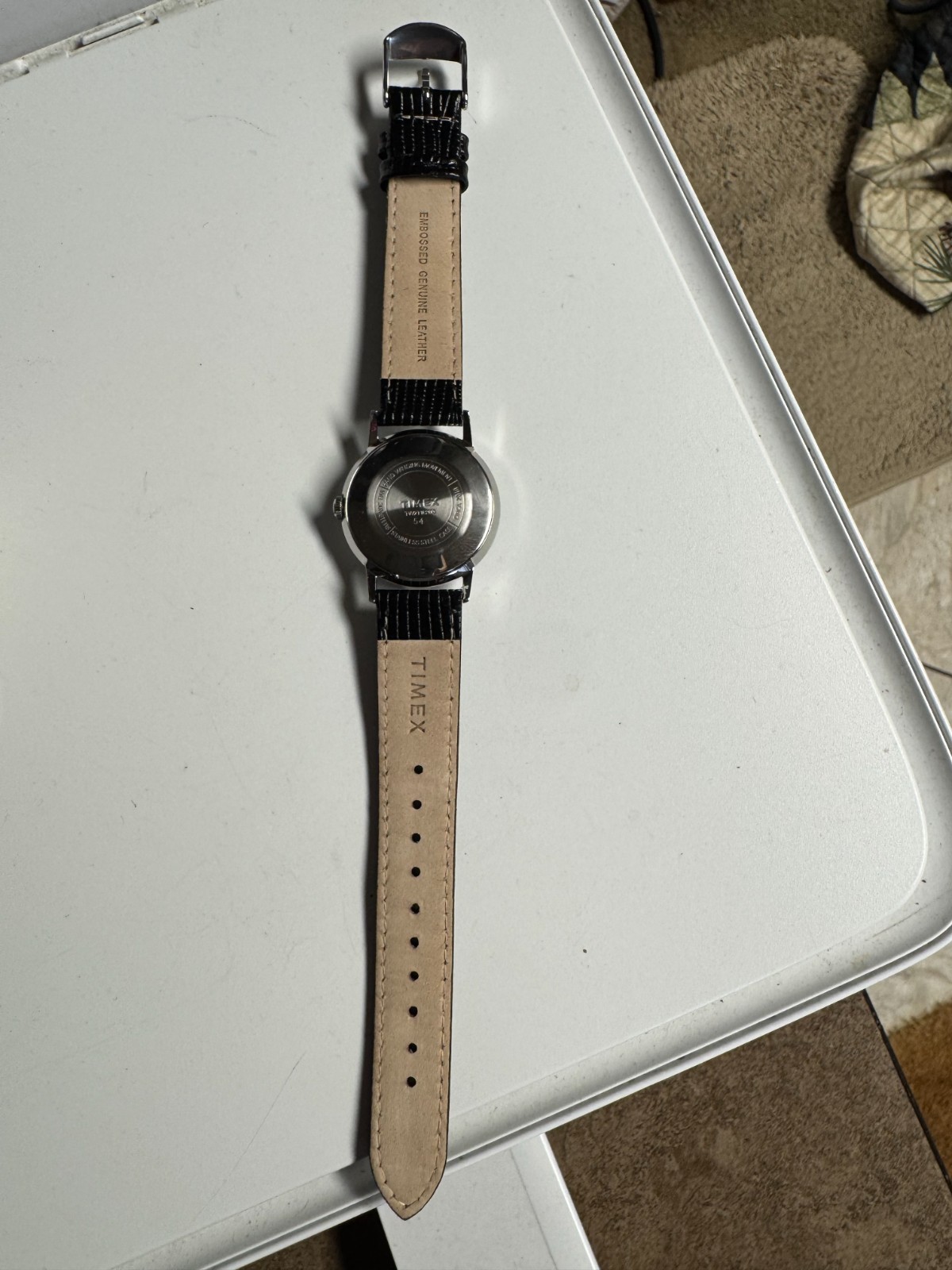 Timex 34MM Marlin 2018 Reissue Wind Up Midnight Sunburst TW2T18200 Runs Good