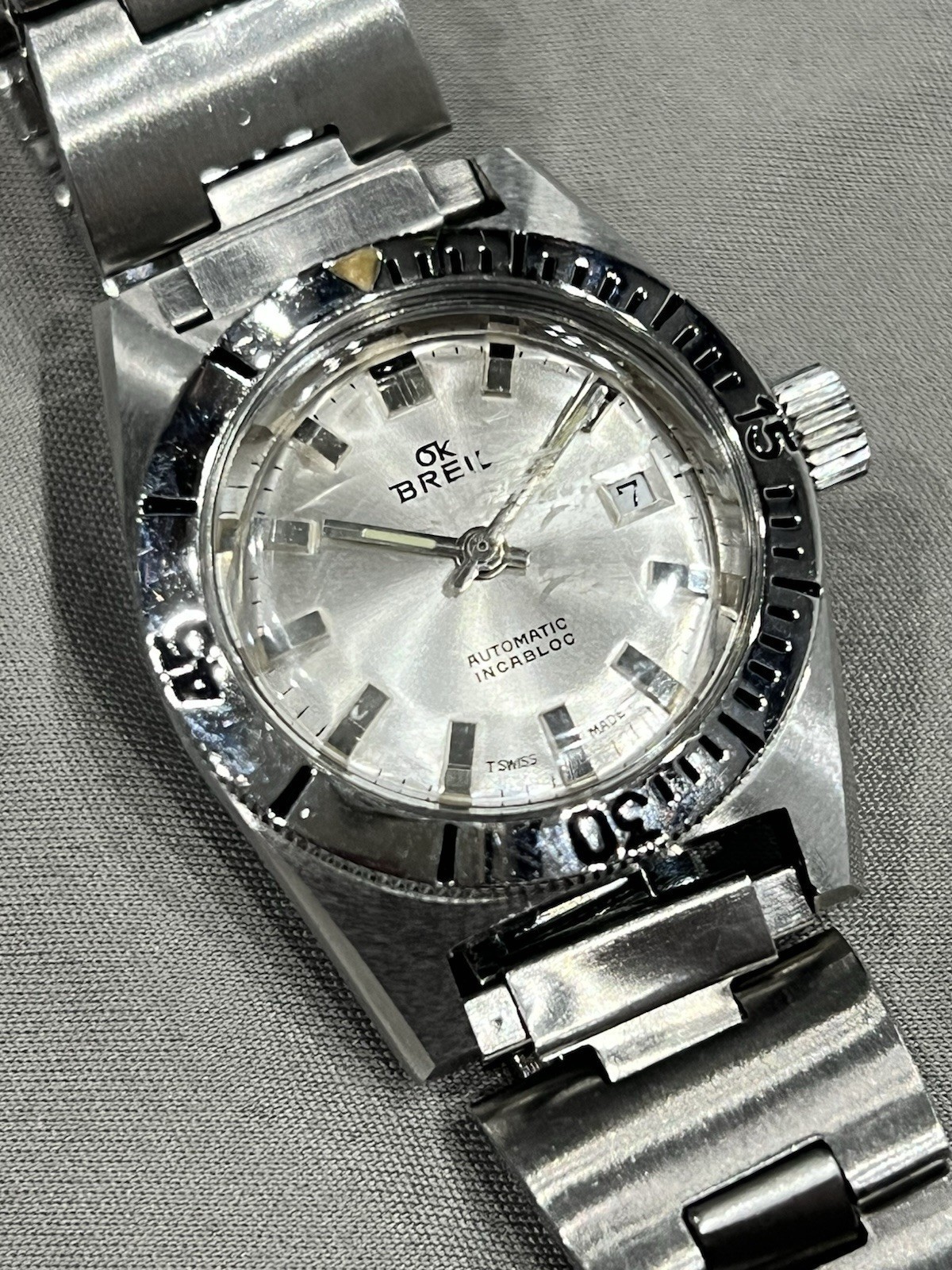 Breil Skin Diver (Pre manta) Mechanical Automatic Incabloc Working. Great!