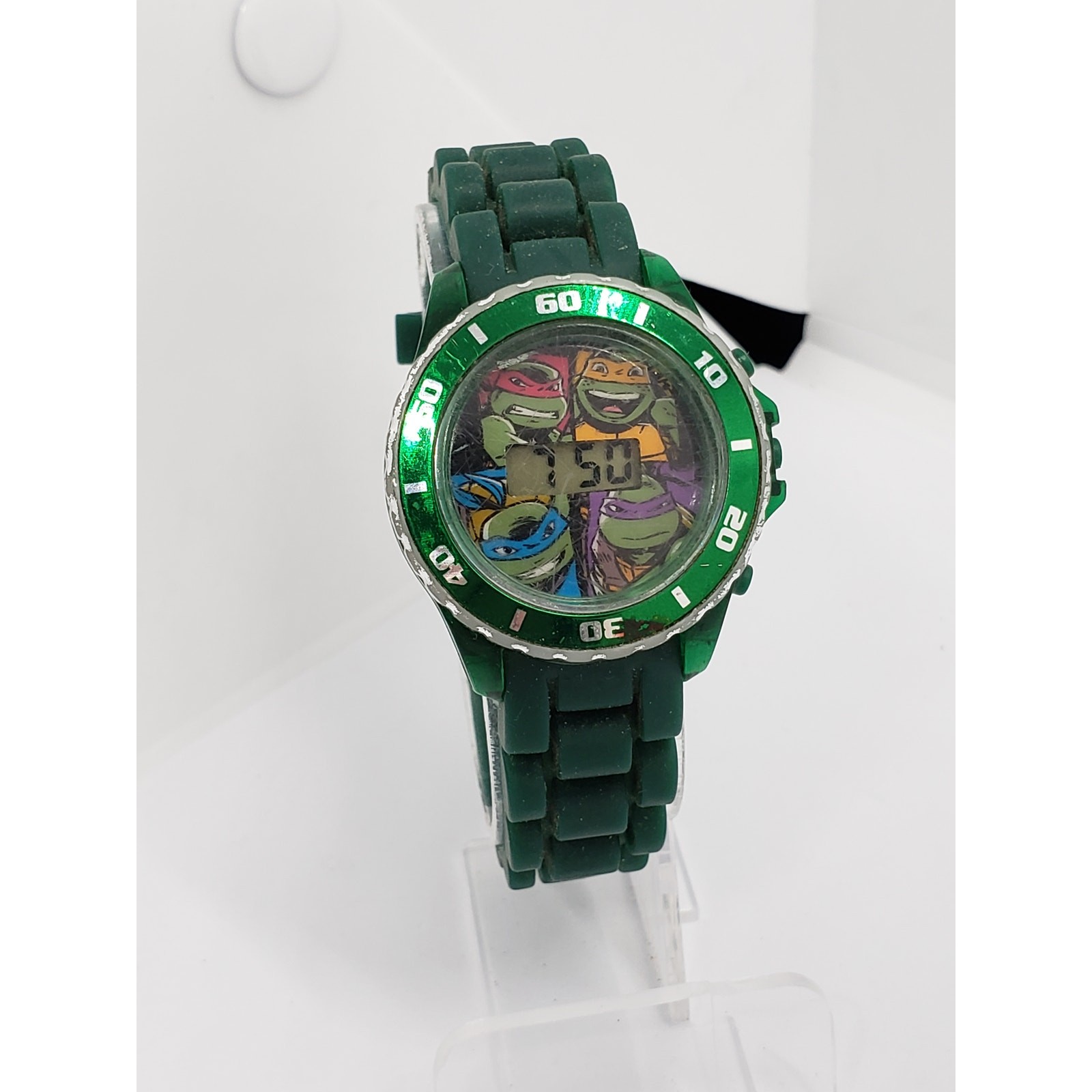 Teenage Mutant Ninja Turtles digital watch. TMN4008AZ LR626 0817 Working watch