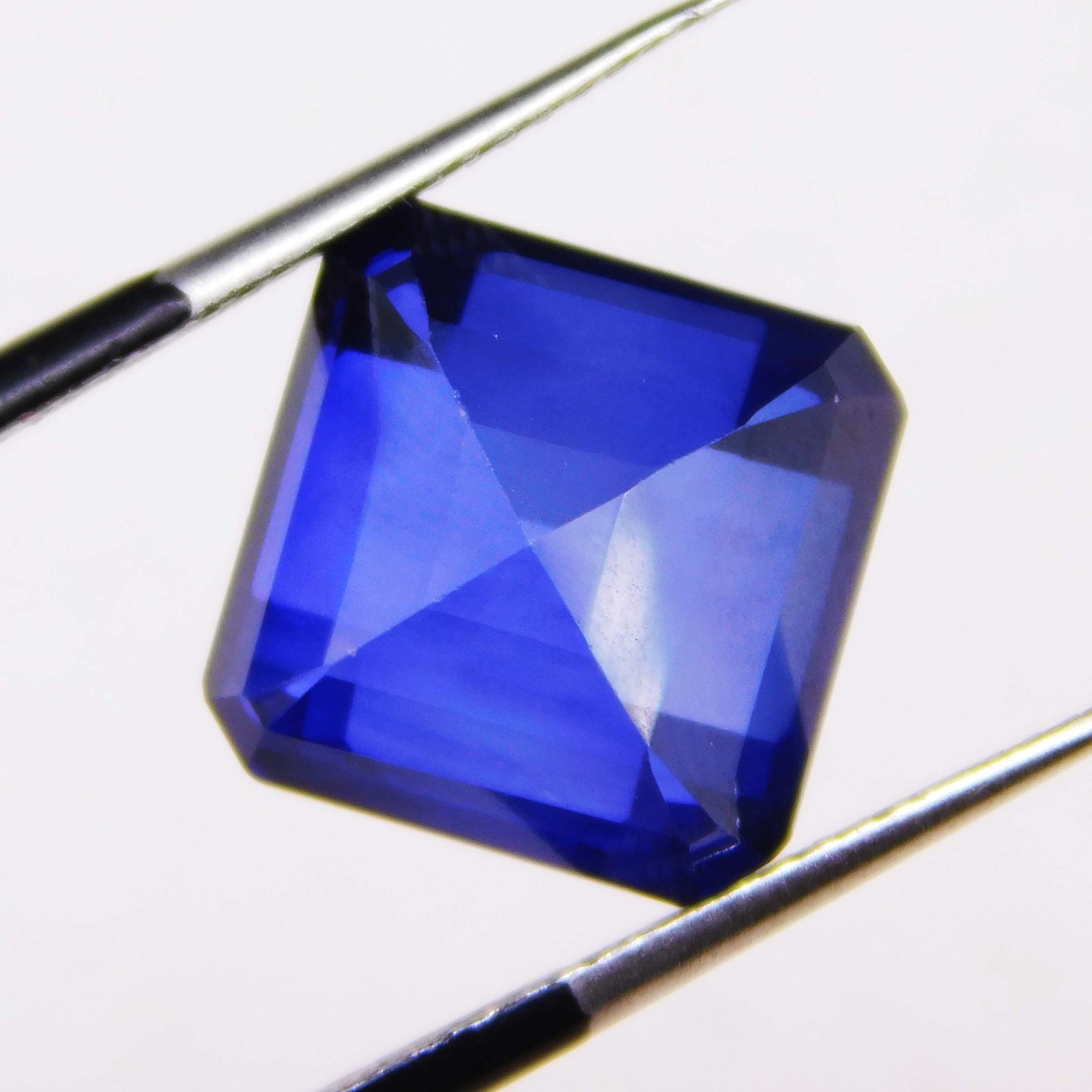 12.45 Ct Sri Lanka Natural Ocean Blue Sapphire Octagon CERTIFIED Loose Gemstone