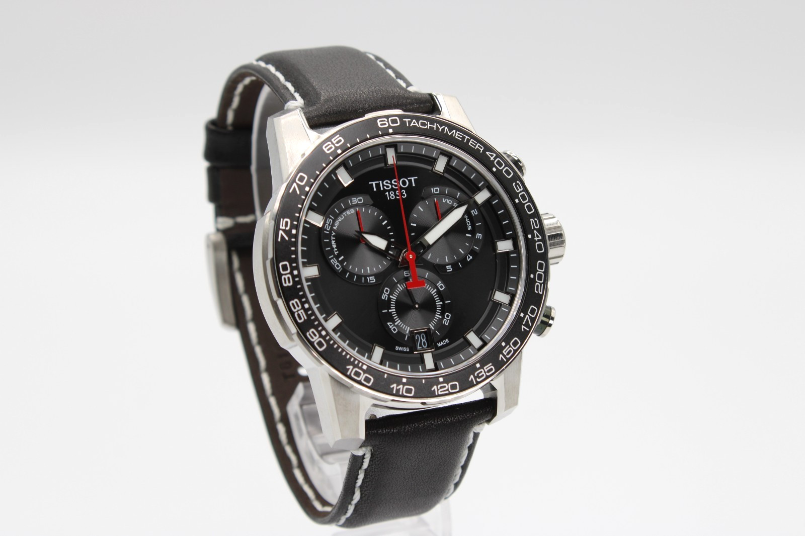 TISSOT Supersport Chrono T125.617.16.051.00 Quartz Black Dial Men’s Watch 45.5mm
