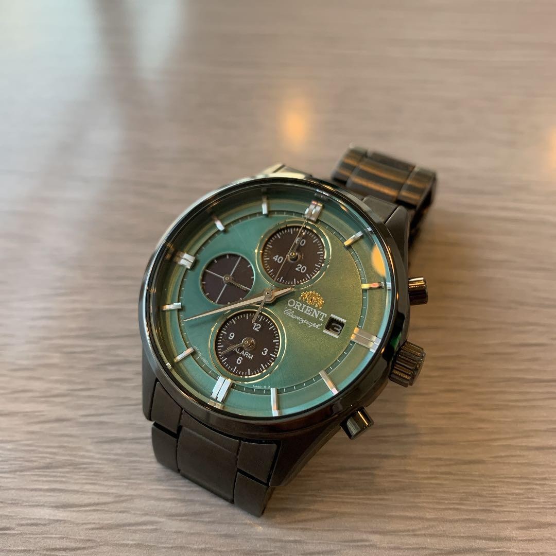 Orient Contemporary Solar Chronograph New