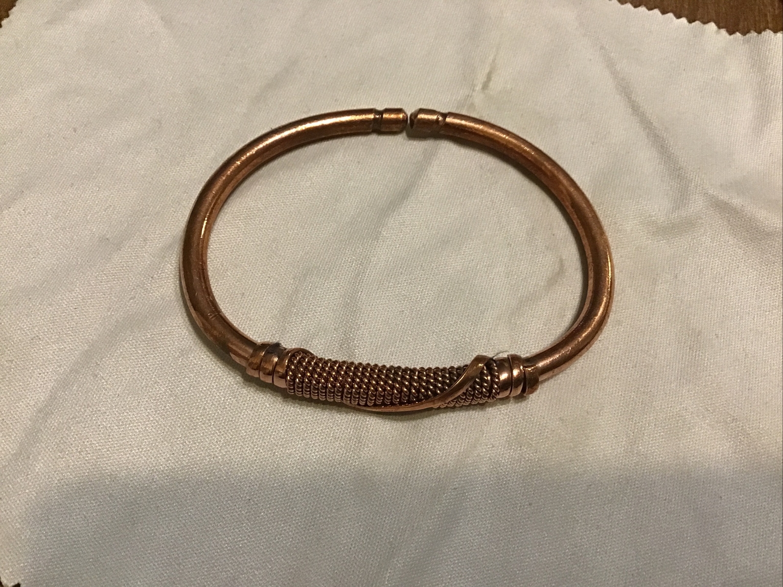 KENYA HAND-CRAFTED COPPER WIRE BRACELET
