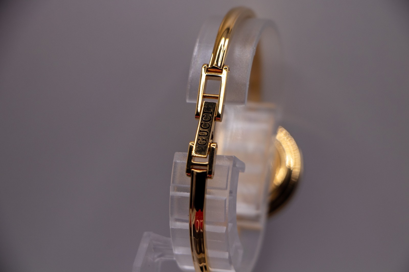 [TOP MINT]GUCCI Change Bezel 11/12.2 1100L Gold Vintage Quartz with Box ＆ Paper