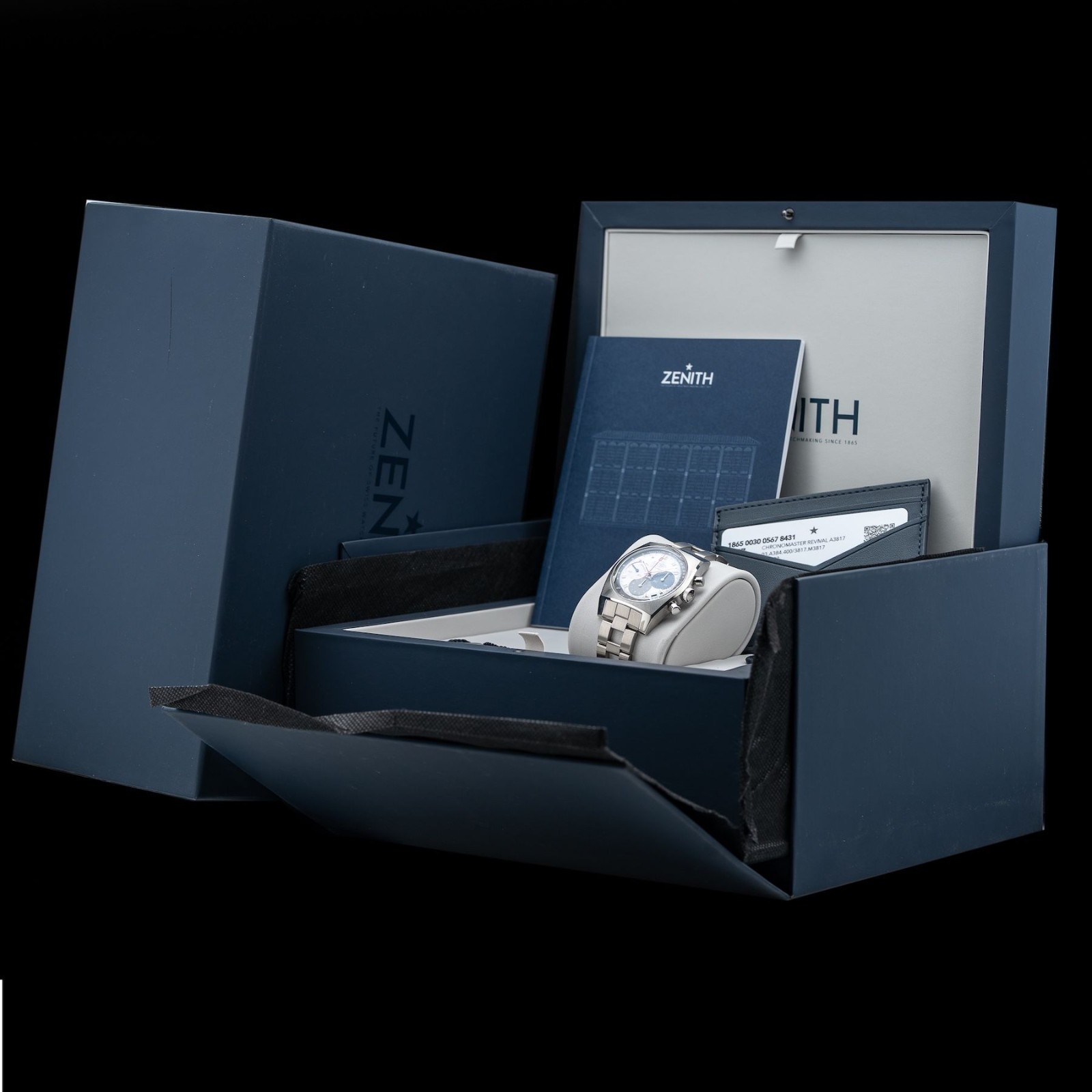 Zenith 03.A384.400/3817 Chronomaster Revival El Primero A3817 37mm Box Papers