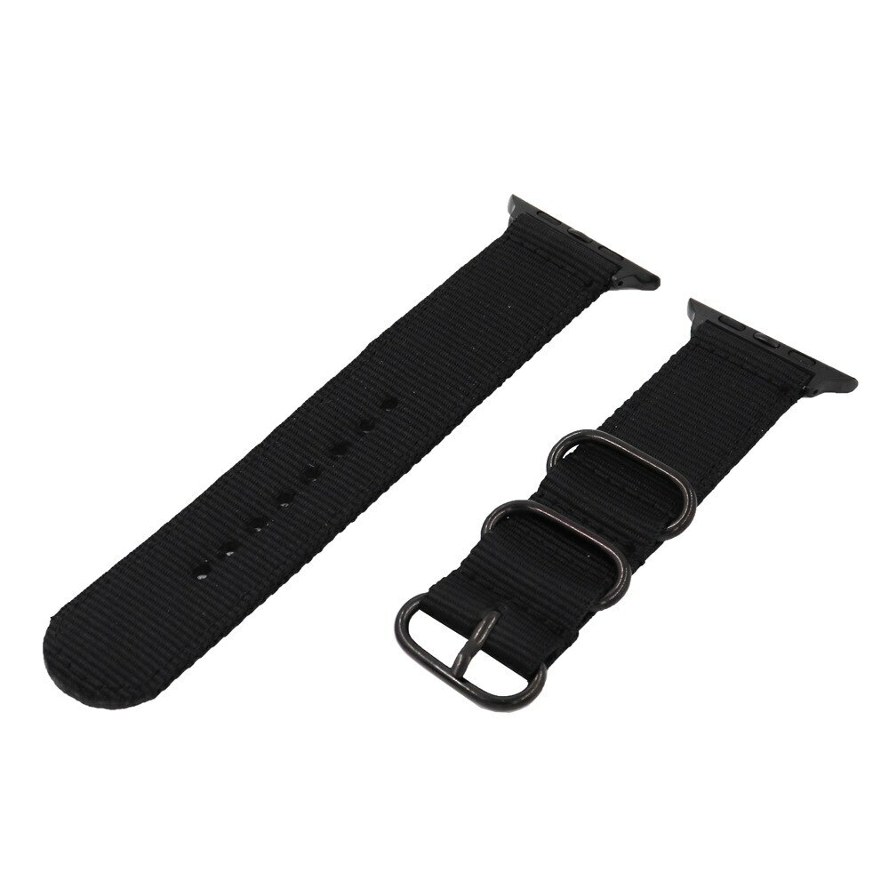 Nylon Weave Watch Strap for Apple Watch Series 6 SE 5 4 3 2 1 38 40 42 44mm Band