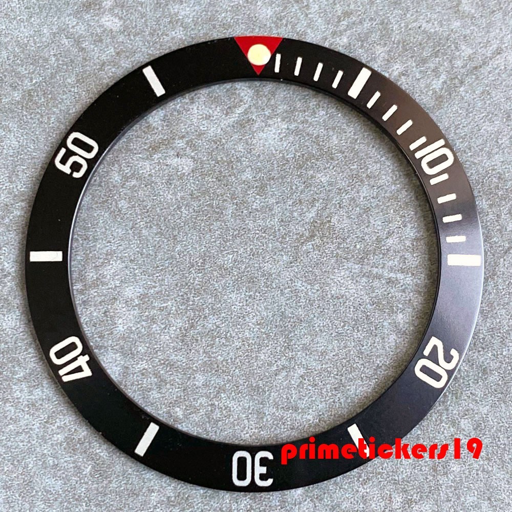 36.5mm*29.2mm Aluminum/Ceramic/Sapphire Material Bezel Insert Ring Watch Parts