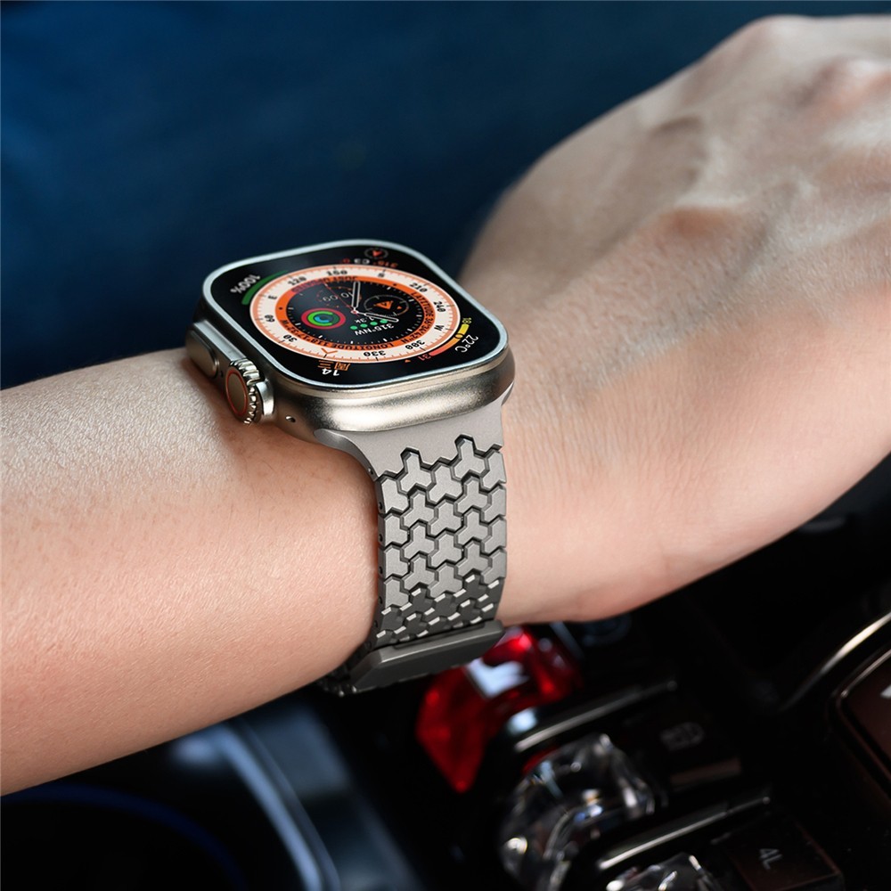 Magnetic Stainless Steel Bracelet Band for Apple Watch Ultra 3 2 1 49mm S11 10 9