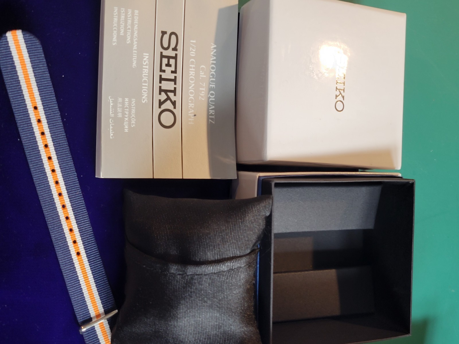 Seiko Panda Chronograph – SNDF87P1