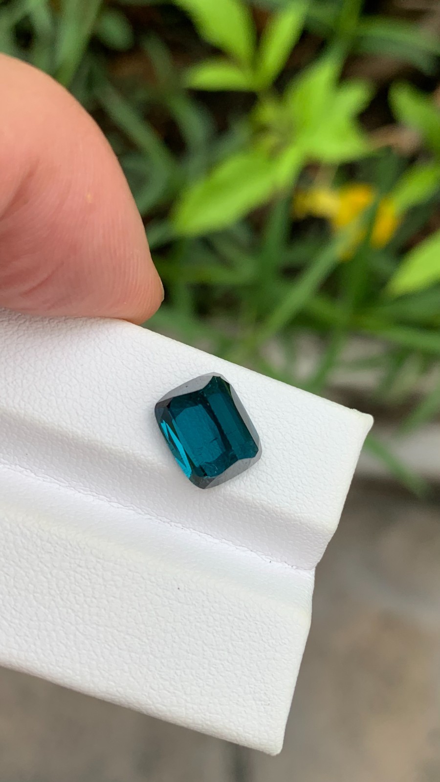 Natural Indicolite Blue Tourmaline faceted , Origin: Afghanistan