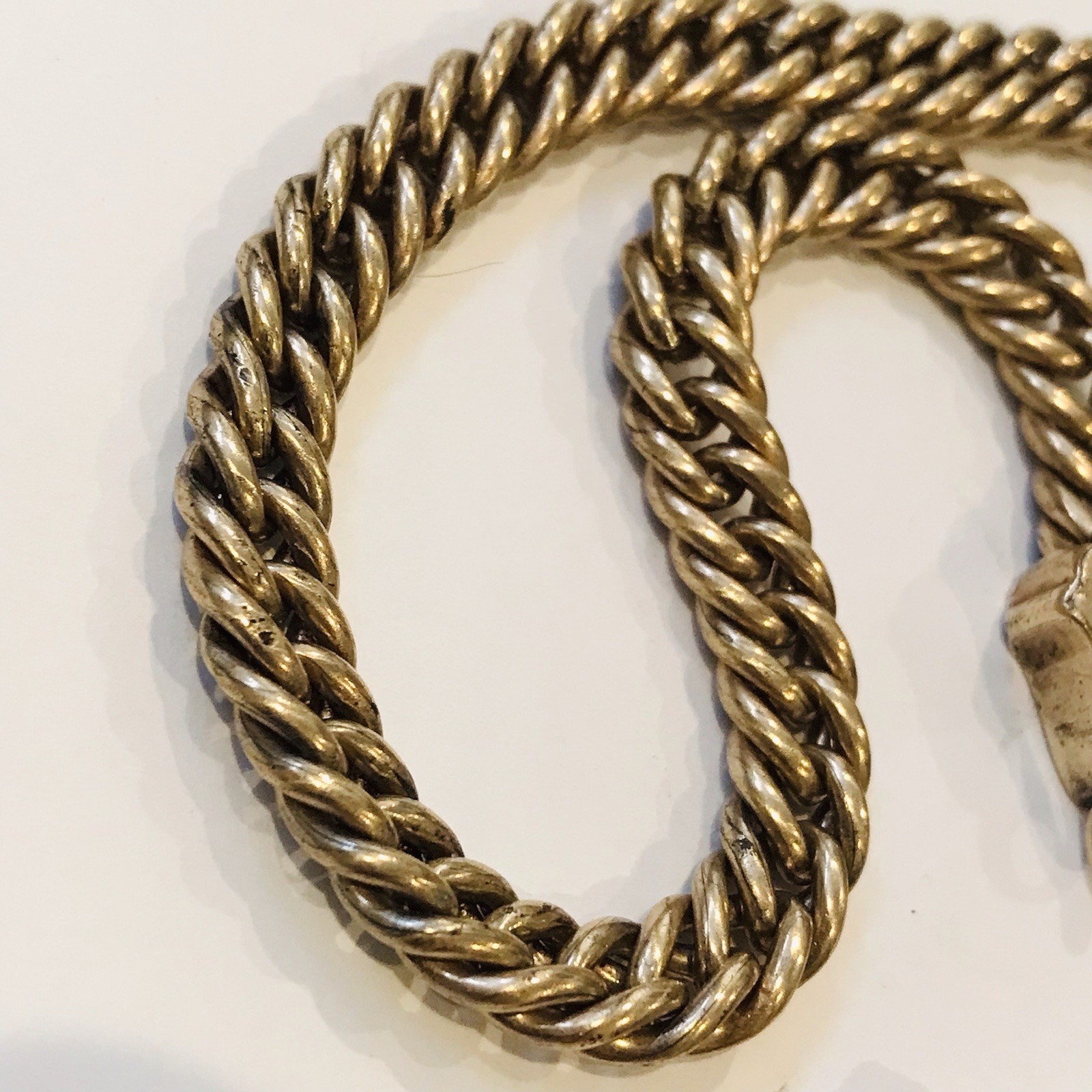ANTIQUE 13” Victorian Gold Filled 45 Grams Pocket Watch necklace Chain