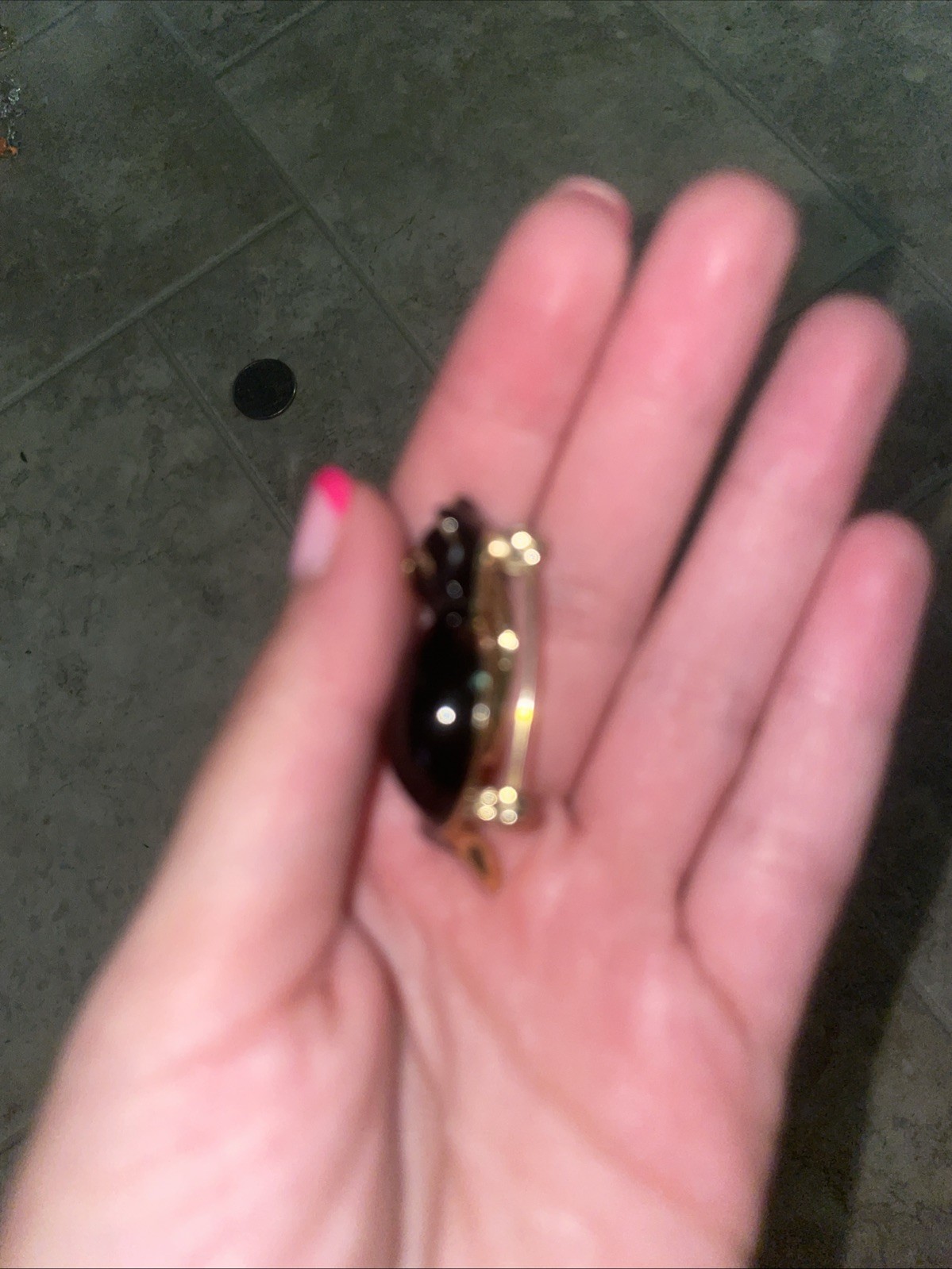 Black Rhinestone Cat Kitten Brooch Pin Enamel Gold Detail Fashion Jewelry