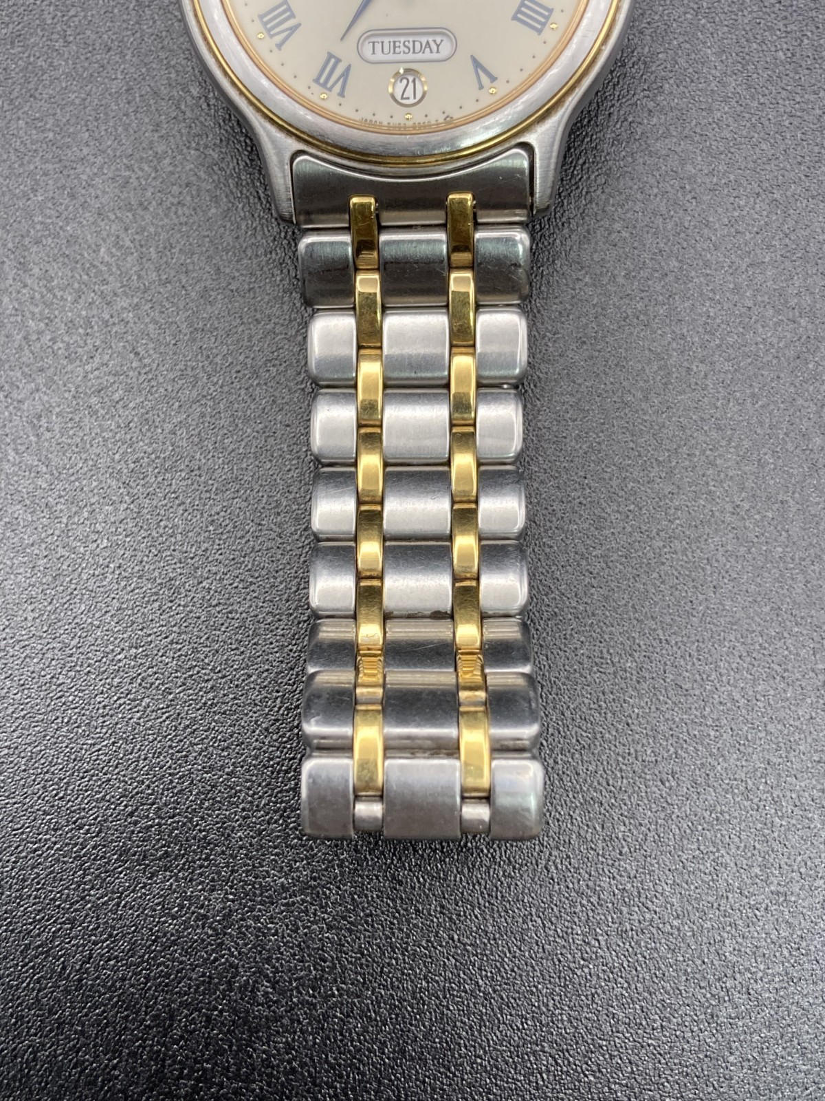 [N Mint/New Batt] SEIKO 5H23-6B90 Mens Vintage Watch Contemporary Basic Quartz