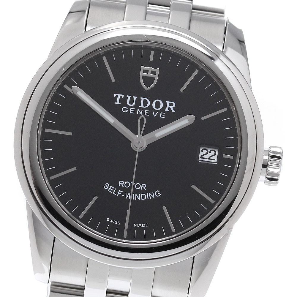 TUDOR Glamour 55000 Date black Dial Automatic Men’s Watch_962016